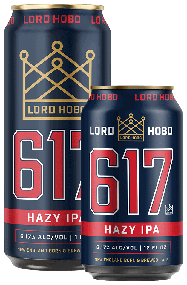 Lord Hobo Brewing 617 Can Design - Unsung Studio Branding