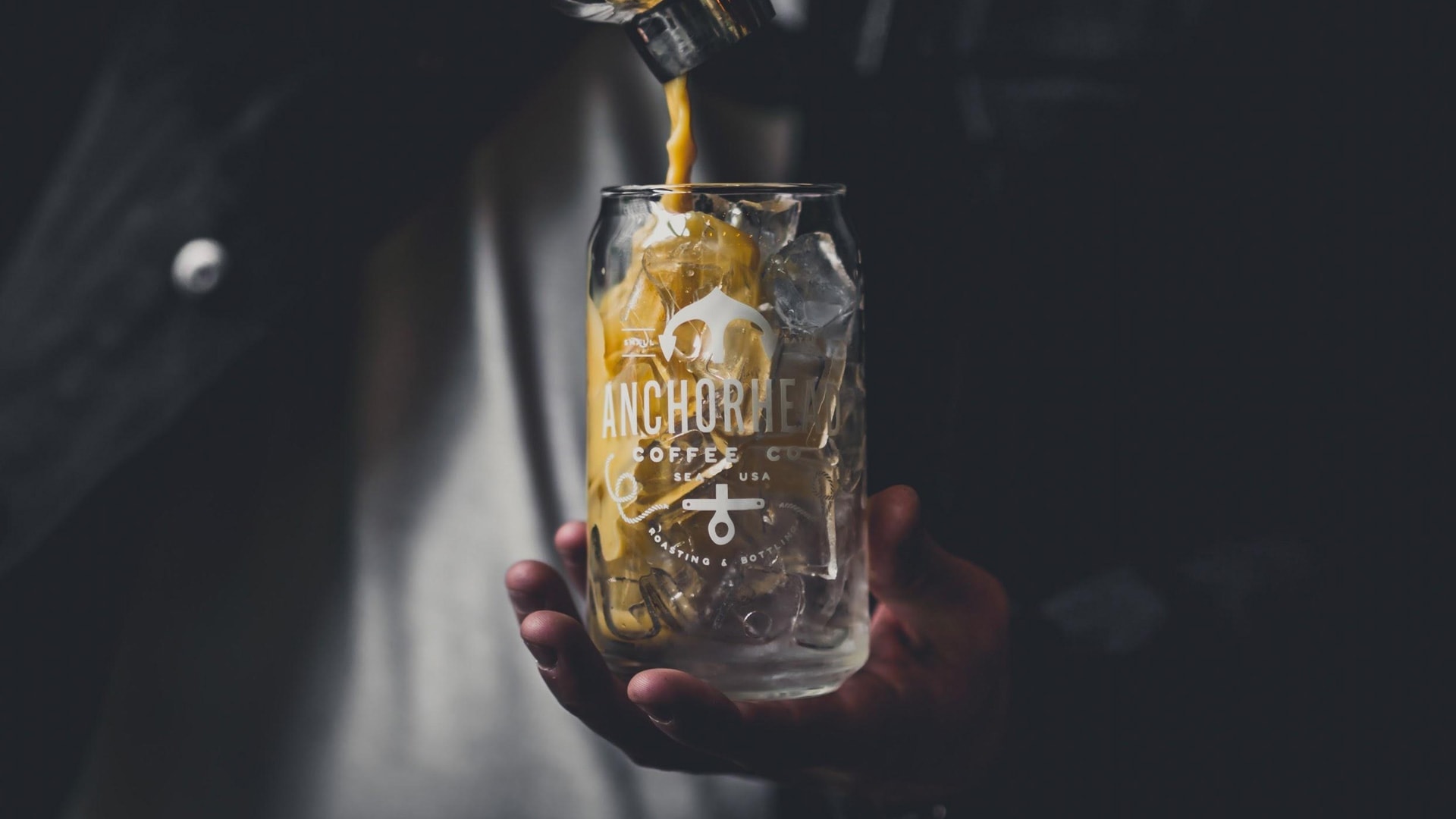 Anchorhead Coffee Cup Logo - Unsung Studio Branding