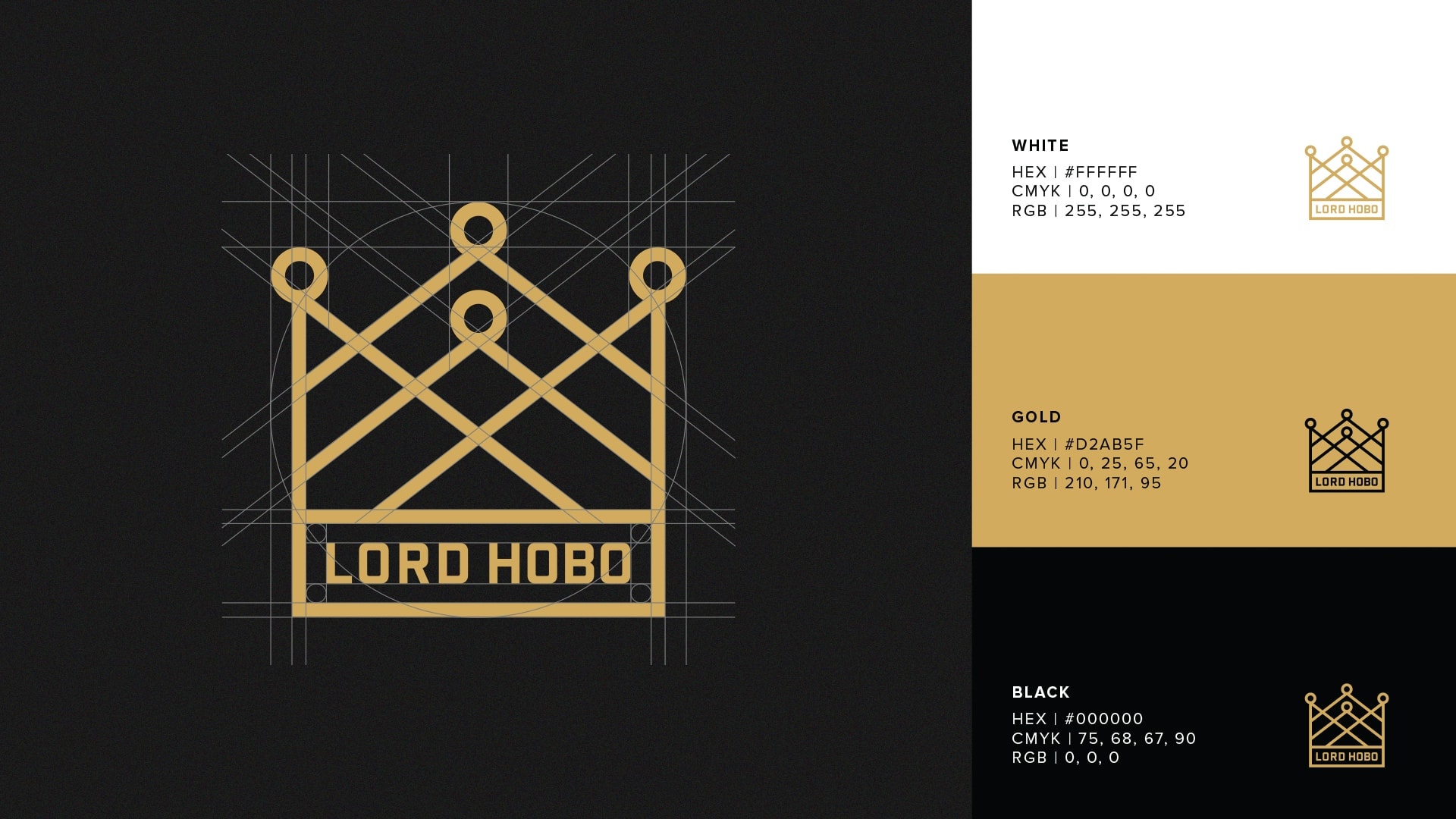 Lord Hobo Brewing Logo Design - Unsung Studio Branding