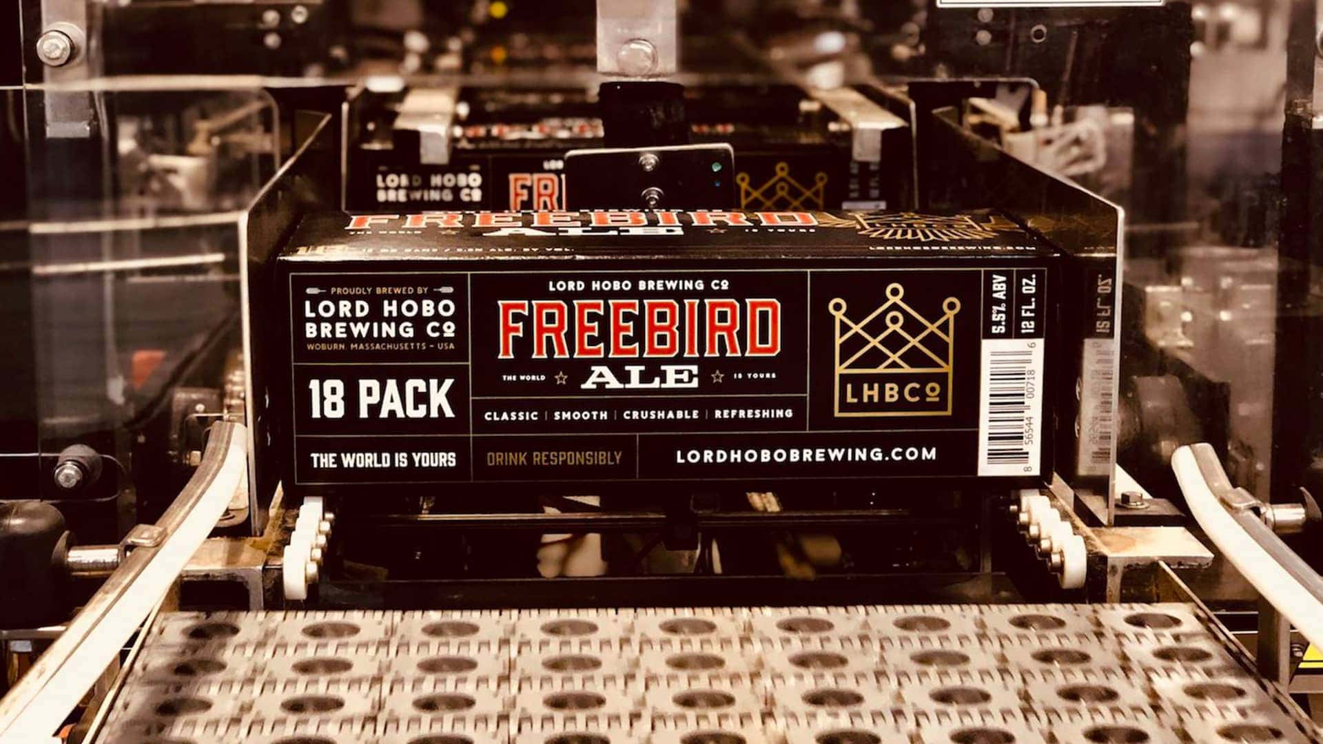Lord Hobo Brewing Freebird Ale Packaging - Unsung Studio Branding