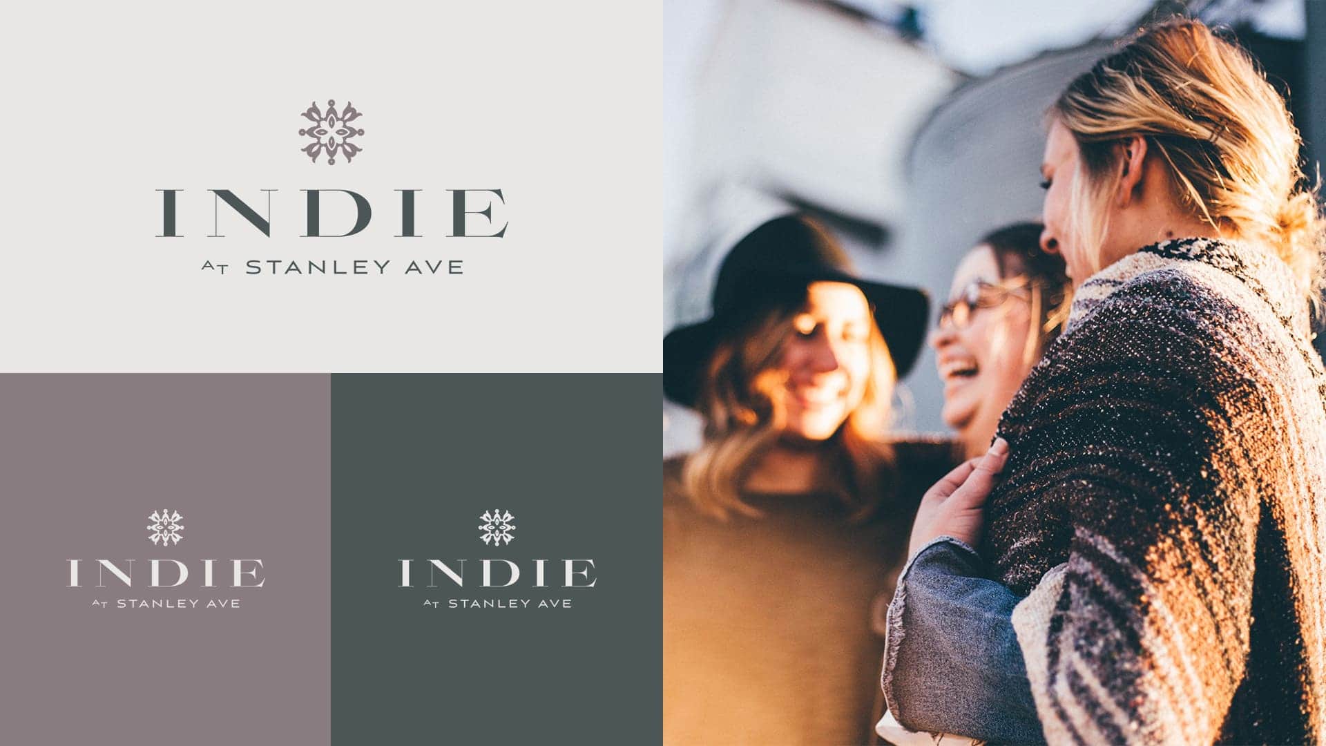 The Indie Collection Stanley Ave Logo - Unsung Studio Branding