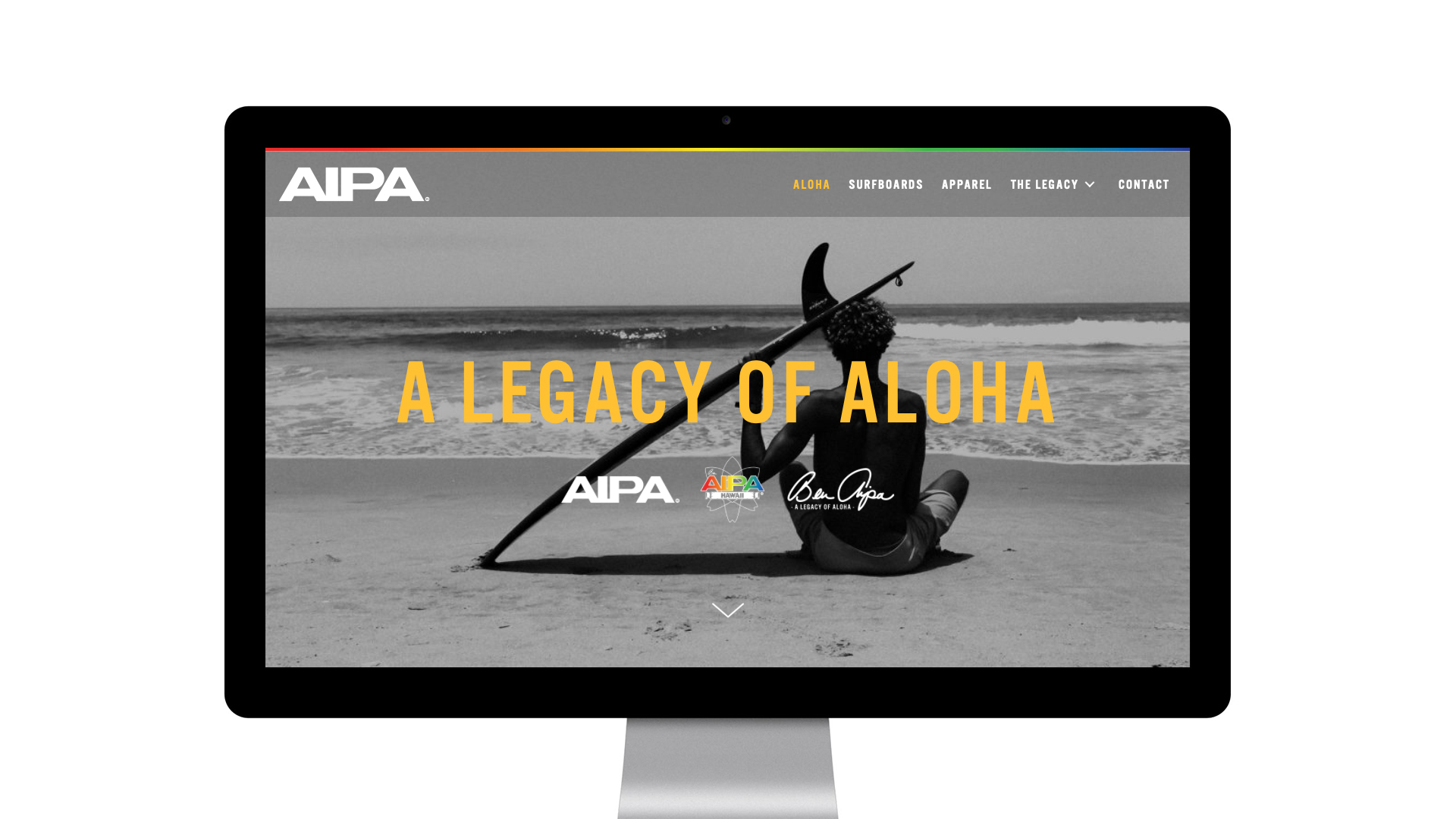 Aipa Surf Website - Unsung Studio Web Design