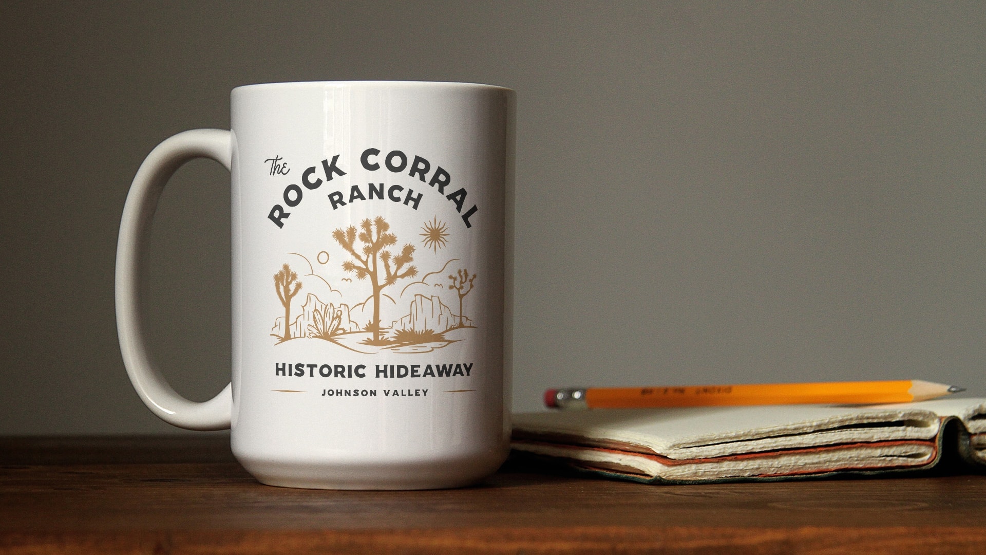 The Rock Corral Ranch Coffee Mug - Unsung Studio Branding