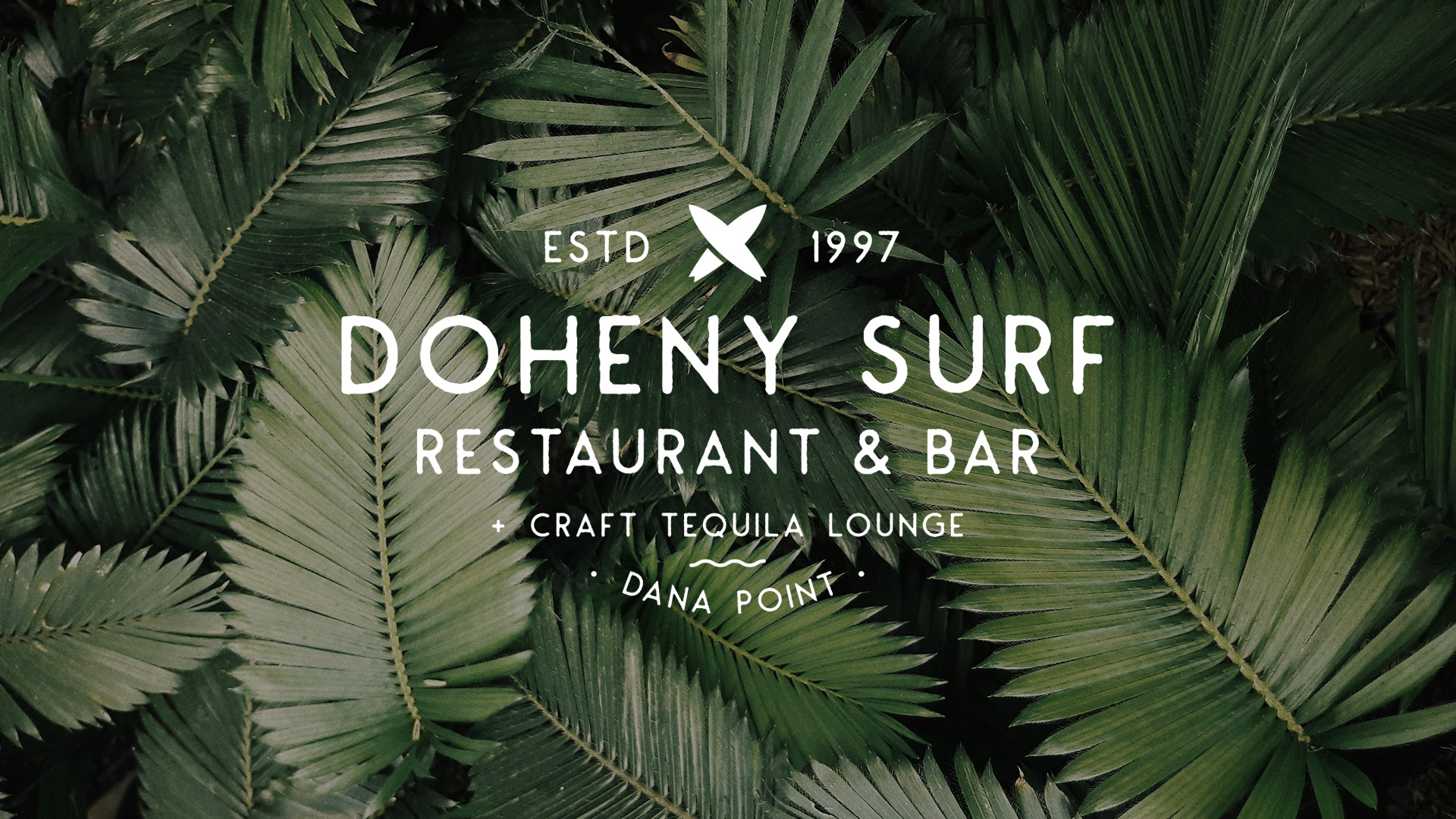 Doheny Surf Restaurant Doubletree Hotel Dana Point - Unsung Studio Branding