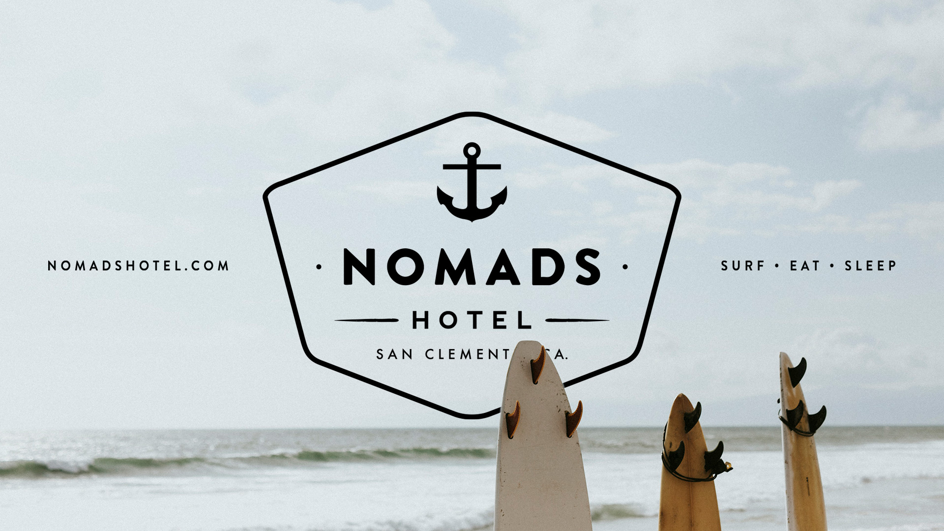 Nomads Hotel San Clemente - Unsung Studio Branding