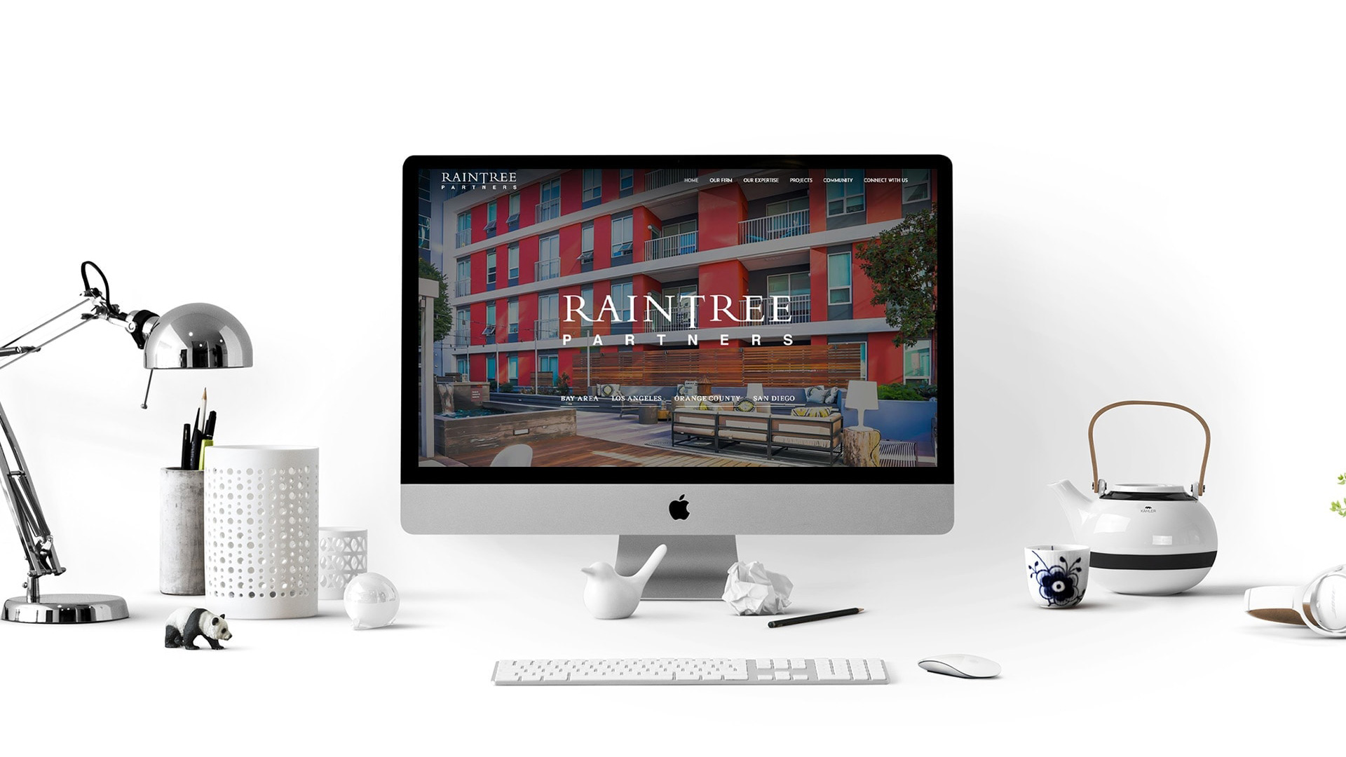 Raintree Partners - Unsung Studio Website Design